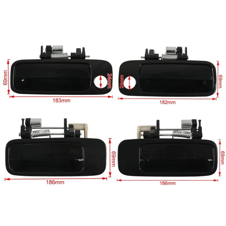 EDA003669001_5.webp 4 in 1 Car Outside Door Handle 69220-AA010 for Toyota Camry 1997-2001 - Image 6
