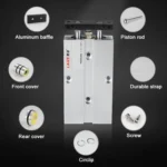 TN Series Double Rod Double Shaft Cylinder - Image 4