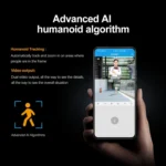 SriHome SH034C 4.0MP AI Humanoid Tracking WiFi Outdoor Surveillance Camera - Image 3