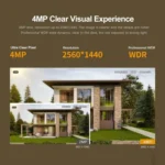 SriHome SH034C 4.0MP AI Humanoid Tracking WiFi Outdoor Surveillance Camera - Image 4