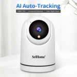 SriHome SH042 2.0MP 1080P HD AI WiFi Pan-tilt Surveillance Camera - Image 2