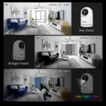 SriHome SH042 2.0MP 1080P HD AI WiFi Pan-tilt Surveillance Camera - Image 8