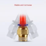 PC6-04 LAIZE 2pcs PC Male Thread Straight Pneumatic Quick Fitting Connector - Image 5