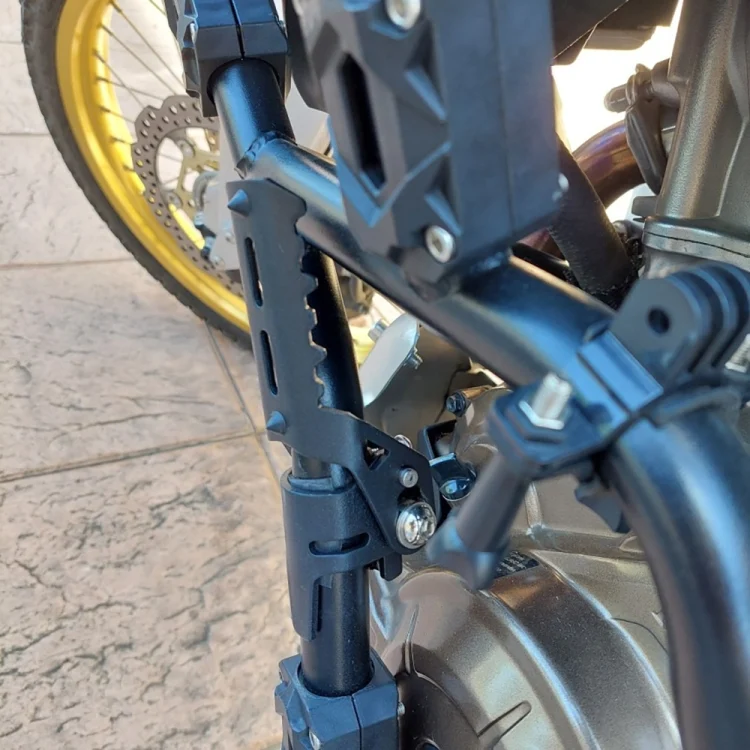 EDA003719101_B3.webp For BMW R1250GS R1200 GS ADV Motorcycle 22-25mm Front Folding Foot Pegs Footrests Clamps - Image 4