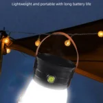 USB Multi-function Portable Rechargeable Solar Emergency Camping Lamp Flashlight - Image 4