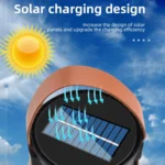 USB Multi-function Portable Rechargeable Solar Emergency Camping Lamp Flashlight - Image 6