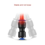 LAIZE 10pcs PU Plastic Straight Pneumatic Quick Fitting Connector - Image 3