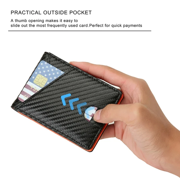 EDA003725701_B5.webp W2108A1 Carbon fiber Business Wallet For Men - Image 6