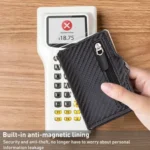 C1911H9 RFID Multi-card PU Leather Metal Card Package - Image 4