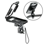 Kewig M18S-QD Motorcycle / Bicycle Waterproof Quick Release Mobile Phone Holder
