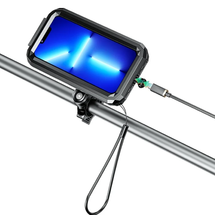 EDA0037346_4.webp Kewig M18S-QD Motorcycle / Bicycle Waterproof Quick Release Mobile Phone Holder - Image 5
