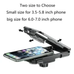 Motorcycle / Bicycle Handlebar Wireless Charging Waterproof Box Mobile Phone Holder - Image 3