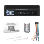 9601 7 inch Car Electric Retractable MP5 Player Supports Bluetooth Hand-free Calling Reverse - Image 12