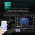 9601 7 inch Car Electric Retractable MP5 Player Supports Bluetooth Hand-free Calling Reverse - Image 5