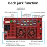 FS02C 7 inch HD Capacitive Touch Screen Car MP5 Player Supports Bluetooth Reverse&Mobile Phone Internet&Wired CarPlay + Android Auto - Image 5