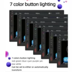 FS02C 7 inch HD Capacitive Touch Screen Car MP5 Player Supports Bluetooth Reverse&Mobile Phone Internet&Wired CarPlay + Android Auto - Image 6