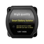 12V 140A Car Yacht RV Smart Dual Battery Isolation Controller with Relay