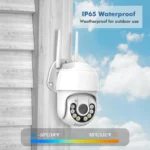 QX59 1920 x 1080P HD 2MP Wireless WiFi Smart Surveillance Camera - Image 4