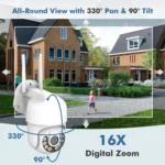 QX59 1920 x 1080P HD 2MP Wireless WiFi Smart Surveillance Camera - Image 6