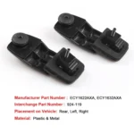 For Mazda Tribute 2001-2006 Car Rear Tailgate Window Glass Hinges ECY1622AXA - Image 5