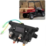 For UTV / Pickup Truck / ATV Electric Winch Relay Heavy Duty Solenoid Contactor with Rocker Arm & Switch - Image 6