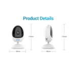 ESCAM QF006 3MP 1296P HD Indoor Wireless PTZ IP Camera IR Night Vision AI Humanoid Detection Home Security CCTV Monitor - Image 2