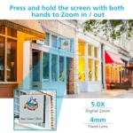 A18 4MP HD Wireless WiFi Smart Surveillance Camera, Specification:AU Plug - Image 6