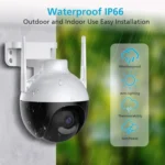 A18 4MP HD Wireless WiFi Smart Surveillance Camera, Specification:AU Plug - Image 7