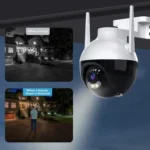 A18 4MP HD Wireless WiFi Smart Surveillance Camera, Specification:AU Plug - Image 10
