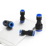 LAIZE 10pcs Plastic Reducing Straight Pneumatic Quick Fitting Connector - Image 2