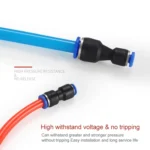 LAIZE 10pcs Plastic Reducing Straight Pneumatic Quick Fitting Connector - Image 4