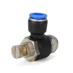 SL4-01 LAIZE 2pcs Throttle Valve Quick Fitting Pneumatic Connector - Image 3