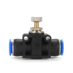 SA-4 LAIZE 2pcs Pipe Throttle Valve Quick Fitting Pneumatic Connector - Image 2