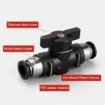 LAIZE Manual Valve Pneumatic Quick Fitting Connector - Image 2