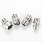 PC6-03 LAIZE 2pcs Nickel Plated Copper Pneumatic Quick Fitting Connector - Image 3
