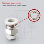 LAIZE PC Straight Pneumatic Quick Fitting Connector - Image 5