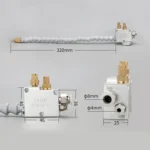 CNC Lathe Mist Coolant Lubrication Spray Engraving Machine Cooling Sprayer - Image 3