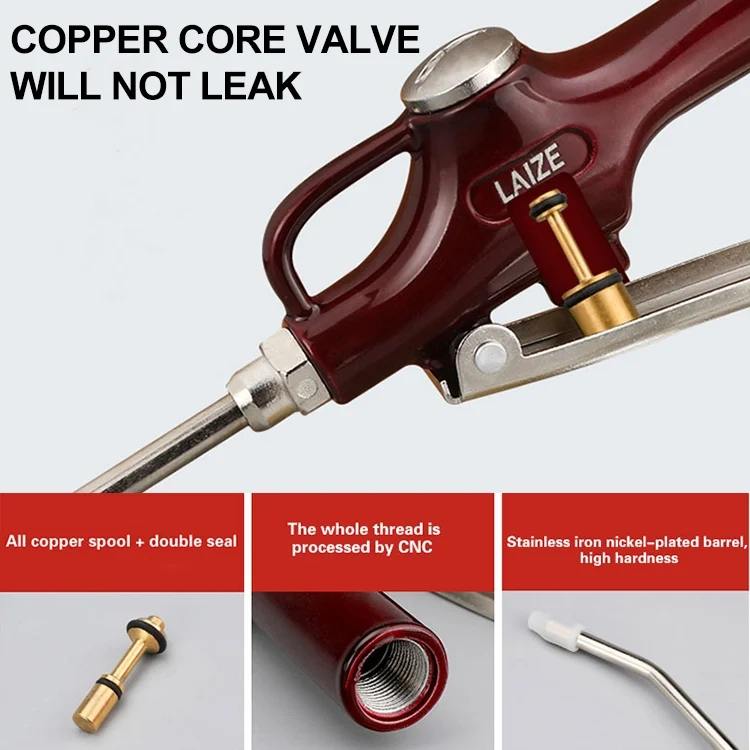 EDA003800101A_4.webp LAIZE Aluminum Alloy Cleaning Dust Removing Gun Strong Blow Dust Gun - Image 5