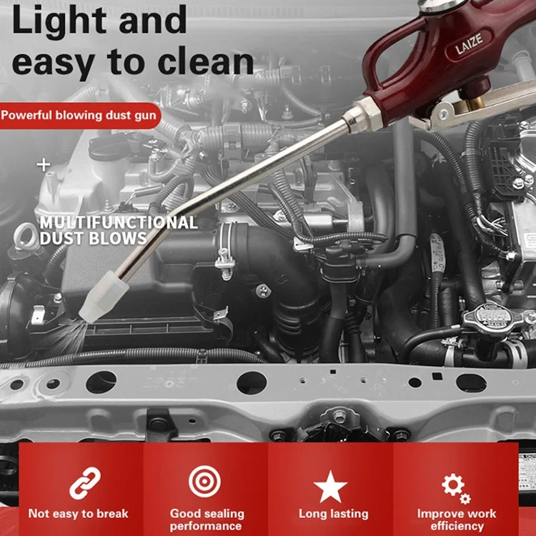 EDA003800101A_5.webp LAIZE Aluminum Alloy Cleaning Dust Removing Gun Strong Blow Dust Gun - Image 6