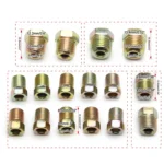 Car 25ft Zinc Plated Brass Brake Tube with Fittings - Image 3