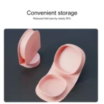 Outdoor Portable Silicone Folding Complementary Food Bowl - Image 4