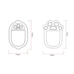 Wall Toiletries Free Installation Silicone Shelf - Image 2