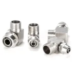 LAIZE Nickel Plated Copper Trachea Quick Fitting Lock Female Connector - Image 2