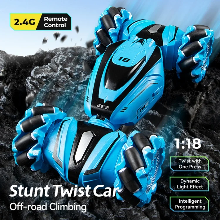 EDA003825401_B2.webp JJR/C Q110 2.4G Remote Control Stunt Climbing Drift Twist Car - Image 3