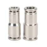 LAIZE Nickel Plated Copper Reducer Straight Pneumatic Quick Fitting Connector - Image 2