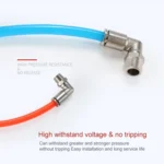 LAIZE Nickel Plated Copper Elbow Male Thread Pneumatic Quick Fitting Connector - Image 6
