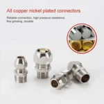 PC12-03 LAIZE Nickel Plated Copper Reducer Straight Pneumatic Quick Fitting Connector - Image 5