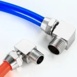 PL4-01 LAIZE Nickel Plated Copper Reducer Elbow Pneumatic Quick Fitting Connector - Image 7