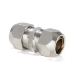 LAIZE Nickel Plated Copper Straight Pneumatic Quick Fitting Copper Pipe Connector - Image 2