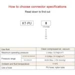 KT-PU-4 LAIZE Nickel Plated Copper Straight Pneumatic Quick Fitting Copper Pipe Connector - Image 4